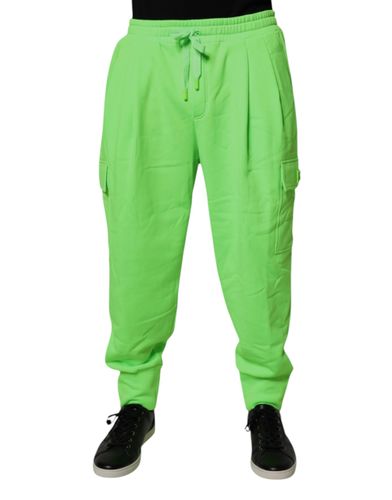 Neon Cargo Jogger Men SweatMen's Men's Pants - Dolce & Gabbana - Modalova