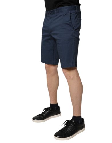 Cotton Mid Waist Men Bermuda Men's Shorts - Dolce & Gabbana - Modalova