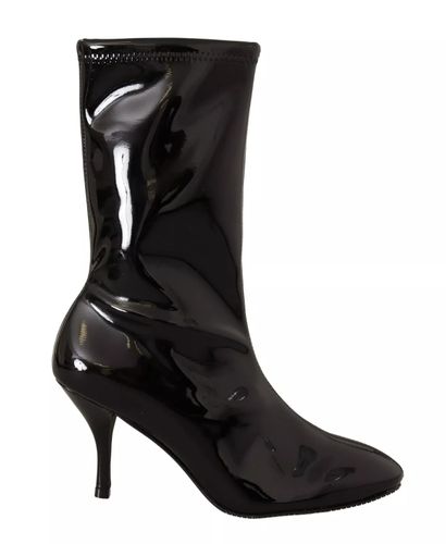 Patent Leather High Heels Boots Women's Shoes (Pre-Owned) - Stuart Weitzman - Modalova