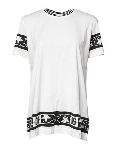 DGMillennials Cotton Crewneck Women's T-shirt - Dolce & Gabbana - Modalova