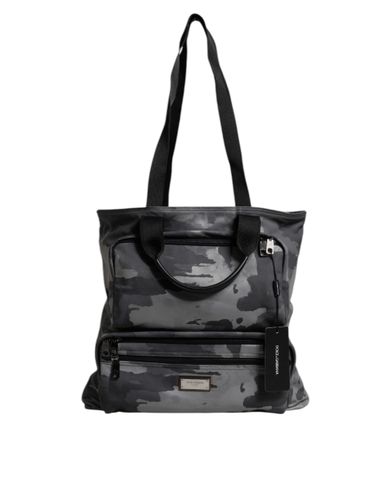 Camouflage Shoulder Strap Logo Plaque Men's Bag (Pre-Owned) - Dolce & Gabbana - Modalova