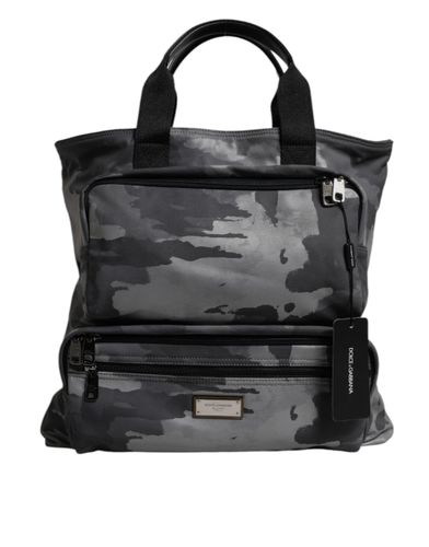 Camouflage Shoulder Strap Logo Plaque Men's Bag (Pre-Owned) - Dolce & Gabbana - Modalova