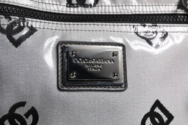 Polyester Black DG Logo Plaque Backpack Men's Bag - Dolce & Gabbana - Modalova