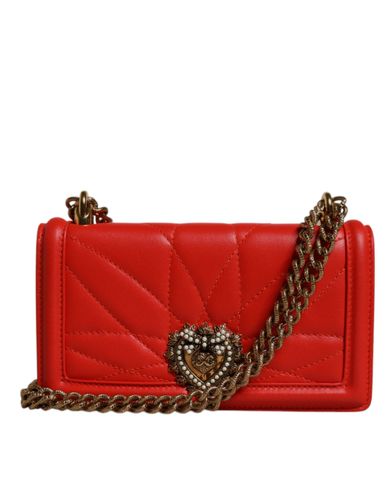 Quilted Devotion Crossbody Chain Phone Cover Women's Bag - Dolce & Gabbana - Modalova