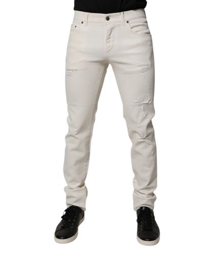 Cotton Stretch Skinny Denim Men's Jeans (Pre-Owned) - Dolce & Gabbana - Modalova