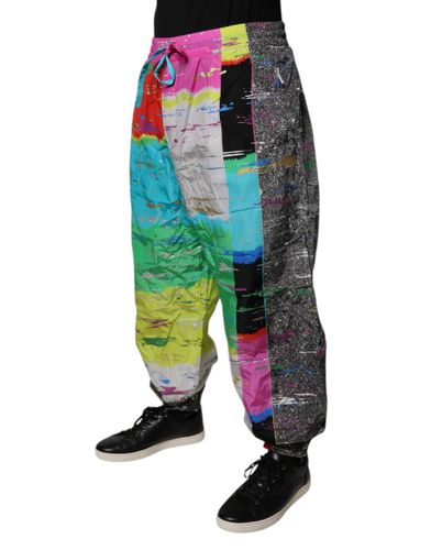 Patchwork Mid Waist SweatMen's Men's Pants - Dolce & Gabbana - Modalova