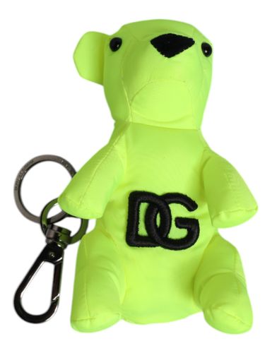 Bear Embroidered Logo Keychain Clasp Men's Keyring - Dolce & Gabbana - Modalova