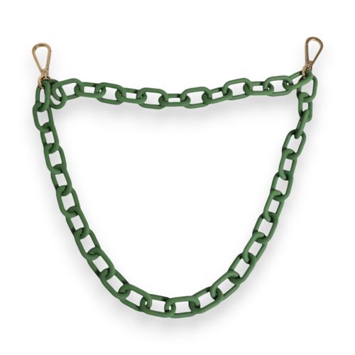 Plexy Acrylic Chunky Gold Hardware Wallet Men's Chain - Dolce & Gabbana - Modalova