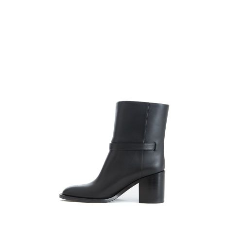 Leather Ankle Women's Boots - Burberry - Modalova