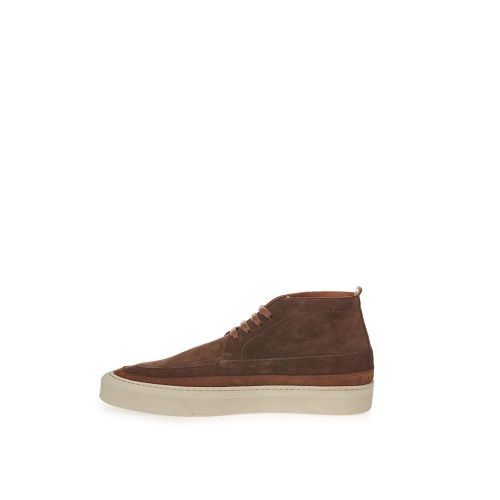 Suede Leather Athletic Men's Sneakers - Lardini - Modalova