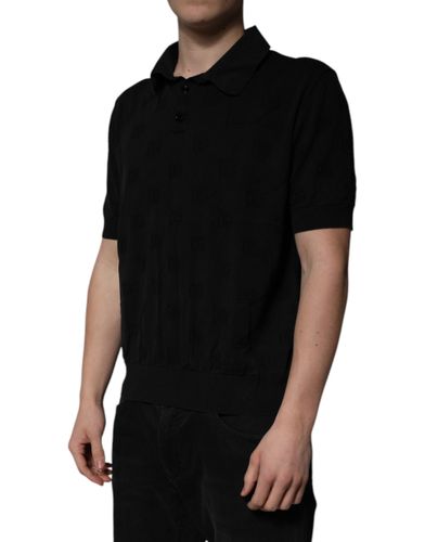 Silk Collared Polo Men's T-shirt (Pre-Owned) - Dolce & Gabbana - Modalova