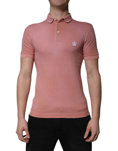 Cotton Crown Collared Polo Men's T-shirt (Pre-Owned) - Dolce & Gabbana - Modalova