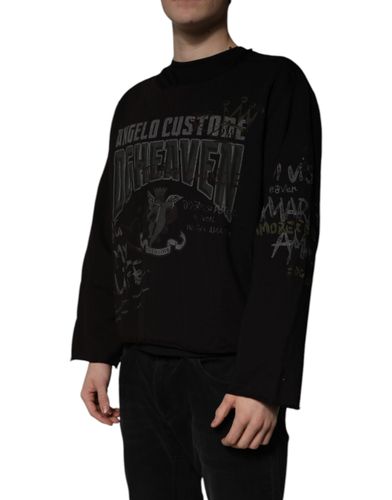 DG Heaven Crew Neck Pullover Men's Sweater - Dolce & Gabbana - Modalova