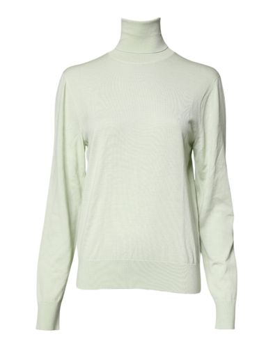 Light Wool Turtleneck Pullover Men's Sweater - Dolce & Gabbana - Modalova