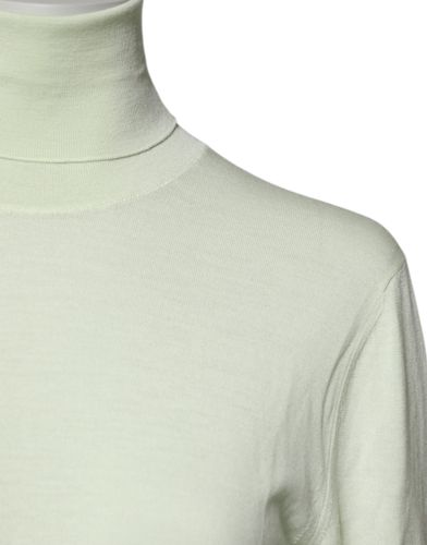 Light Wool Turtleneck Pullover Men's Sweater - Dolce & Gabbana - Modalova