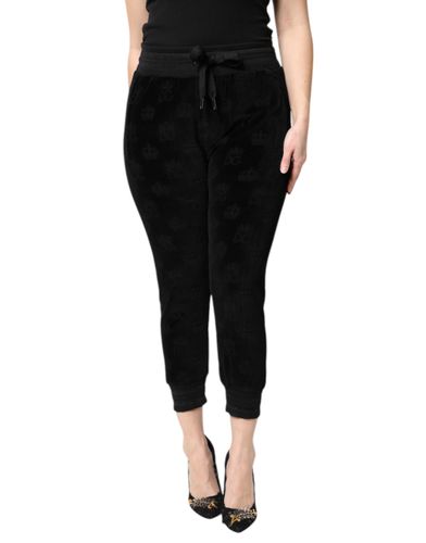 All-Over DG Logo Print Jogger Women's Pants (Pre-Owned) - Dolce & Gabbana - Modalova