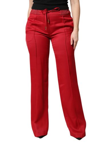 Viscose Straight Fit Women's Pants - Dolce & Gabbana - Modalova