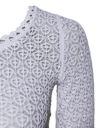 Viscose Short Sleeve Crochet Women's Top (Pre-Owned) - Dolce & Gabbana - Modalova