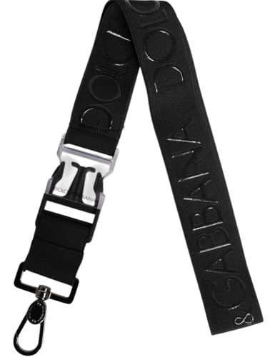 Stretch Polyester Rubberised DG Logo Men's Keychain - Dolce & Gabbana - Modalova