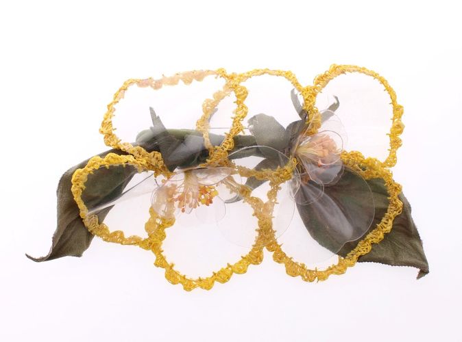 Floral Transparent HANDMADE Women's Brooch - Dolce & Gabbana - Modalova