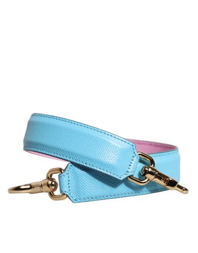 Pink Blue Leather Handle Bag Shoulder Women's Strap - Dolce & Gabbana - Modalova