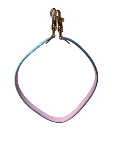 Pink Blue Leather Handle Bag Shoulder Women's Strap - Dolce & Gabbana - Modalova