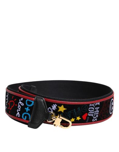 Cotton Printed Bag Shoulder Women's Strap - Dolce & Gabbana - Modalova