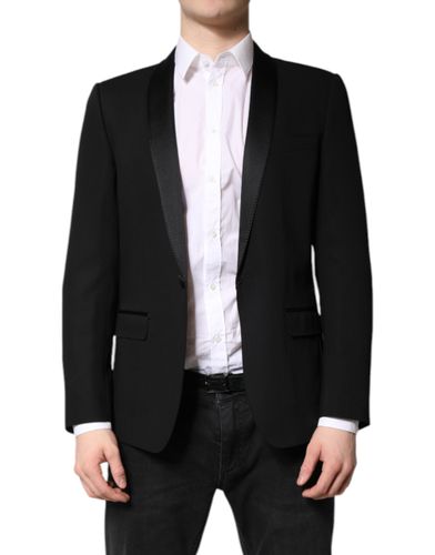 Single Breasted Men Coat MARTINI Men's Blazer - Dolce & Gabbana - Modalova