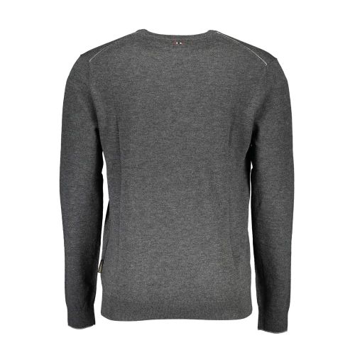 Grigio Wool Mens Men's Sweater - Napapijri - Modalova