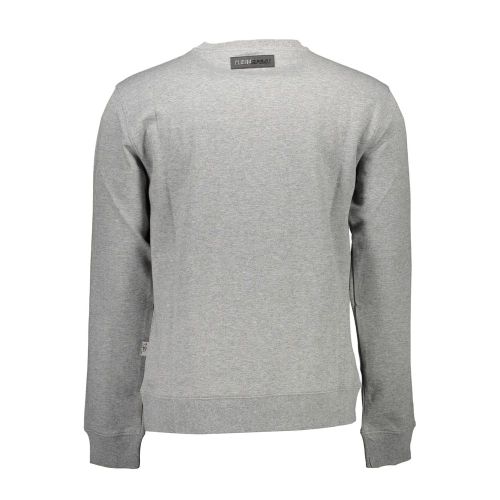 Grigio Cotton Men Men's Sweatshirt - Plein Sport - Modalova