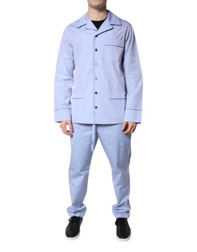 DG Logo Cotton Men Pajama Set Men's Sleepwear - Dolce & Gabbana - Modalova