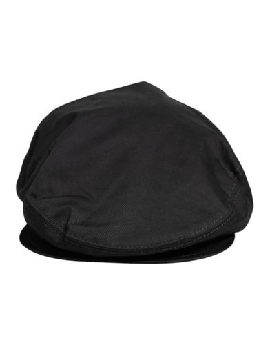 Cotton Newsboy Capello Cabbie Men's Hat - Dolce & Gabbana - Modalova