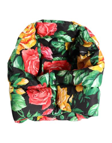 Floral Print Whole Head Wrap Women's Hat - Dolce & Gabbana - Modalova