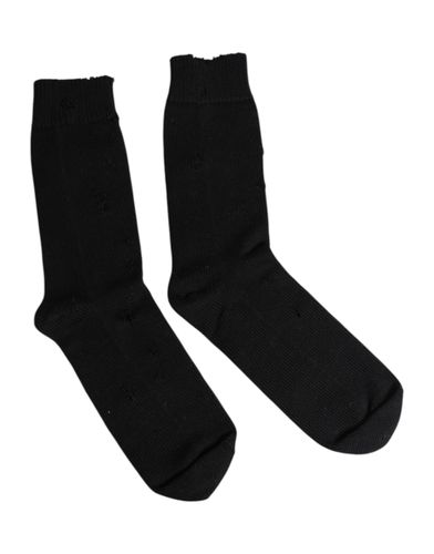 Solid Stretch Mid Calf Men Men's Socks (Pre-Owned) - Dolce & Gabbana - Modalova