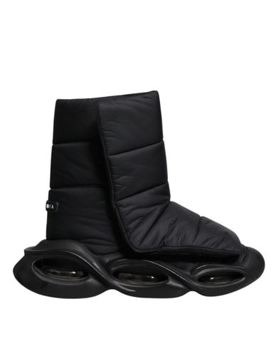 Slip On Wave Quilted Sneakers Men's Shoes (Pre-Owned) - Dolce & Gabbana - Modalova