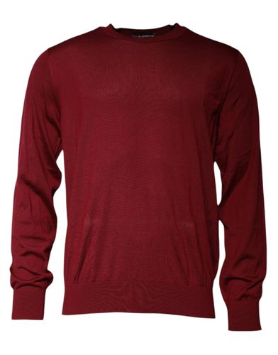 Cashmere Crew Neck Pullover Men's Sweater (Pre-Owned) - Dolce & Gabbana - Modalova