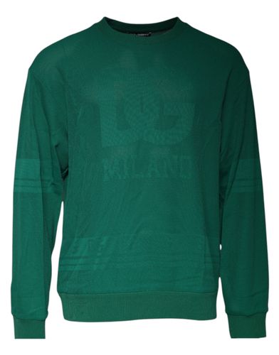 Logo Nylon Crew Neck Pullover Men's Sweater - Dolce & Gabbana - Modalova