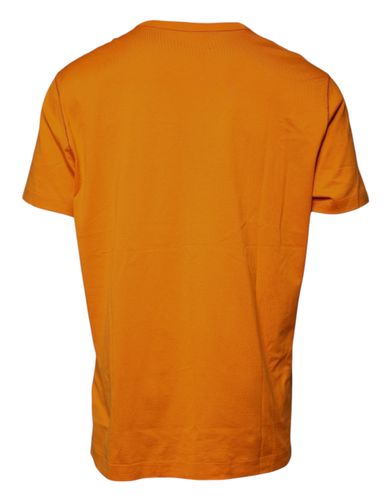 Logo Cotton Crew Neck Men's T-shirt (Pre-Owned) - Dolce & Gabbana - Modalova