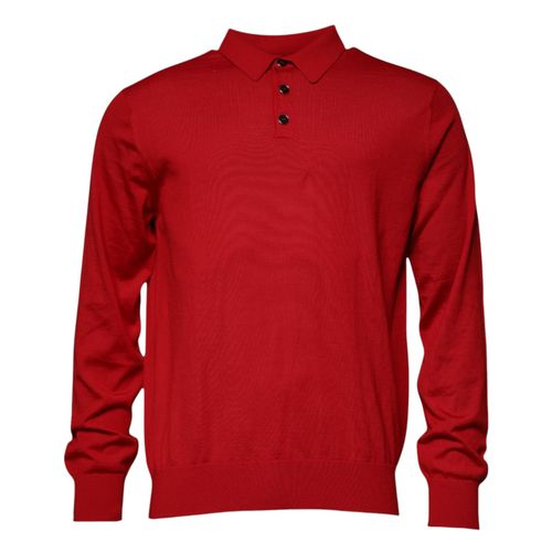 Cashmere Collared Pullover Men's Sweater (Pre-Owned) - Dolce & Gabbana - Modalova
