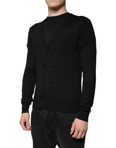 Cashmere Button Down Cardigan Men's Sweater - Dolce & Gabbana - Modalova