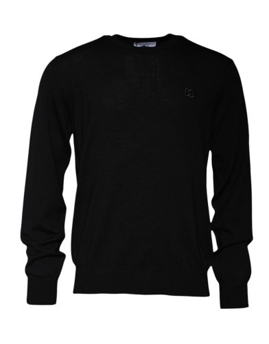 Logo Wool Crew Neck Pullover Men's Sweater (Pre-Owned) - Dolce & Gabbana - Modalova