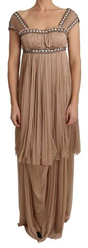 Silk Sleeveless Shift Maxi Women's Dress (Pre-Owned) - Dolce & Gabbana - Modalova