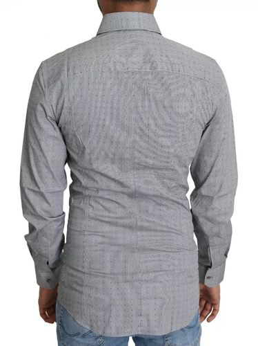 SICILIA Dotted Semi Fitted Formal Men's Shirt (Pre-Owned) - Dolce & Gabbana - Modalova