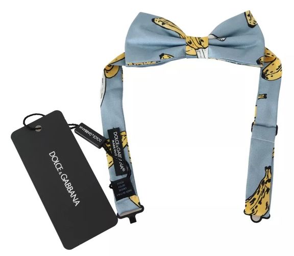 Banana Print Silk Men Neck Bow Men's Tie (Pre-Owned) - Dolce & Gabbana - Modalova