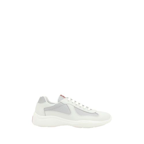 Calf Leather Bos Taurus Athletic Men's Sneakers - Prada - Modalova
