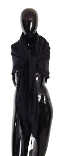 Solid Silk Wool Fringe Wrap Women's Scarf (Pre-Owned) - Dolce & Gabbana - Modalova