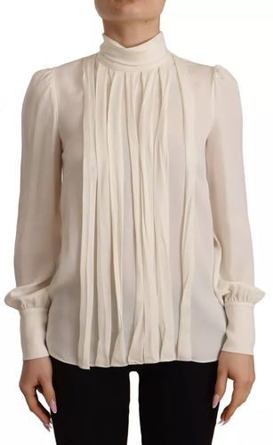 Silk Long Sleeve Turtle Neck Women's Top (Pre-Owned) - Dolce & Gabbana - Modalova