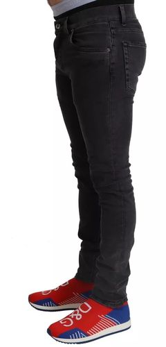 Running Denim Stretch Logo Skinny Men's Jeans (Pre-Owned) - Dolce & Gabbana - Modalova