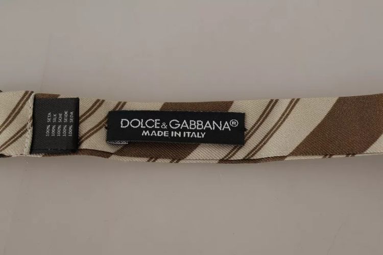 Patterned Adjustable Neck Bow Tie Men's Men - Dolce & Gabbana - Modalova