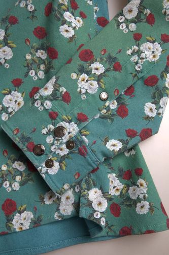 Floral Cotton Button Down Denim Men's Shirt - Dolce & Gabbana - Modalova